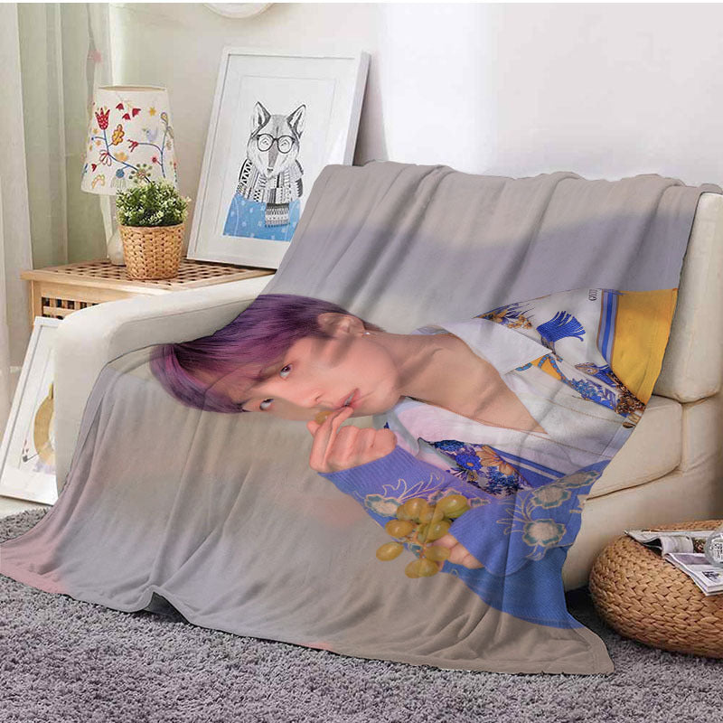 Bts Autumn and Winter Warm Blanket