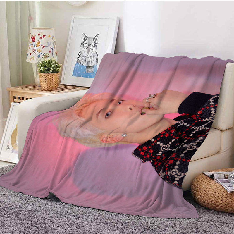 Bts Autumn and Winter Warm Blanket