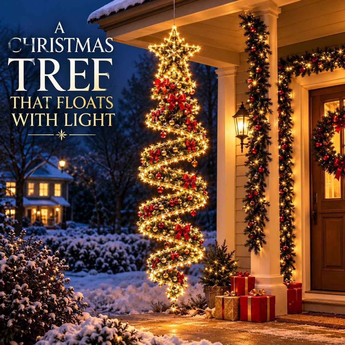 Christmas Hanging LED Decorative Light Ornaments