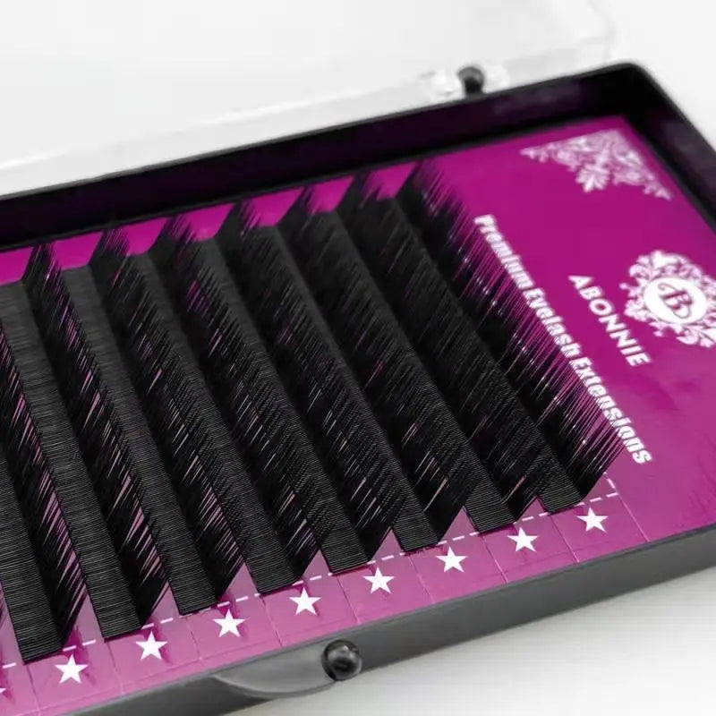 Abonnie B/C/CC/D Classic Individual Eyelashes Extensions Fluffy Volume Lashes Supply All Size