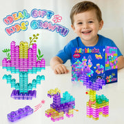40-Piece Soft Sensory Building Blocks for Kids | Creative STEM Play Set