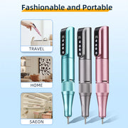 Portable Electric Nail Drill, USB Powered, Professional Electric Nail File Kit, Suitable For Acrylic & Gel Nails - Easy Manicure & Polishing - Efficient & Easy-To-Use Nail Care Tool, Nail Polishing & Shaping Tool, Suitable Fo