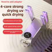 Smart Shoe Dryer | UV Deodorizing, Antibacterial, Multi-speed Timing Contro,l Home Dryer Disinfectant