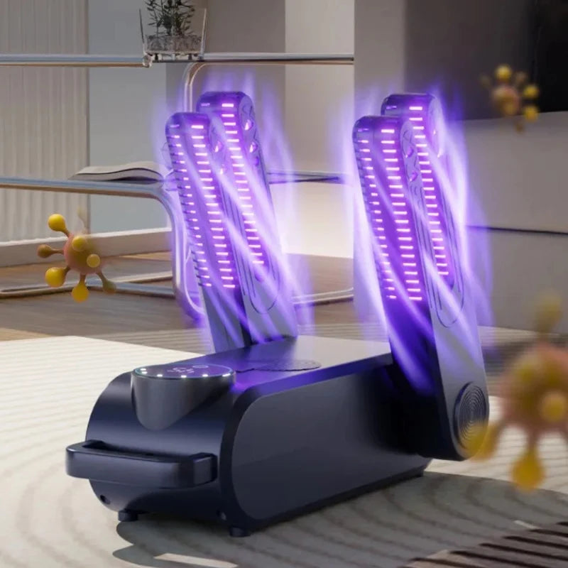 Smart Shoe Dryer | UV Deodorizing, Antibacterial, Multi-speed Timing Contro,l Home Dryer Disinfectant