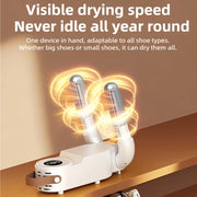 Foldable Shoe Dryer Fast Heating Sterilization Heater Socks Dryer Shoe Hot Air Deodorizing Dehumidifier
