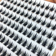 1 Box/150 Bunches Mink Eyelashes 3D Natural Russian Individual Eyelash Extension Eyelash Cluster Makeup Tool Lashes