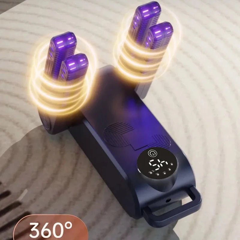 Smart Shoe Dryer | UV Deodorizing, Antibacterial, Multi-speed Timing Contro,l Home Dryer Disinfectant