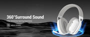 ATTACK SHARK L80 Wireless Gaming Headset – Tri-Mode Connectivity, 40mm Drivers & Lightweight Comfort