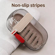 1pc Portable Travel Soap Box with Lid, Portable Sealed Drain Soap Container, Suitable for Travel and Outdoor Leisure.