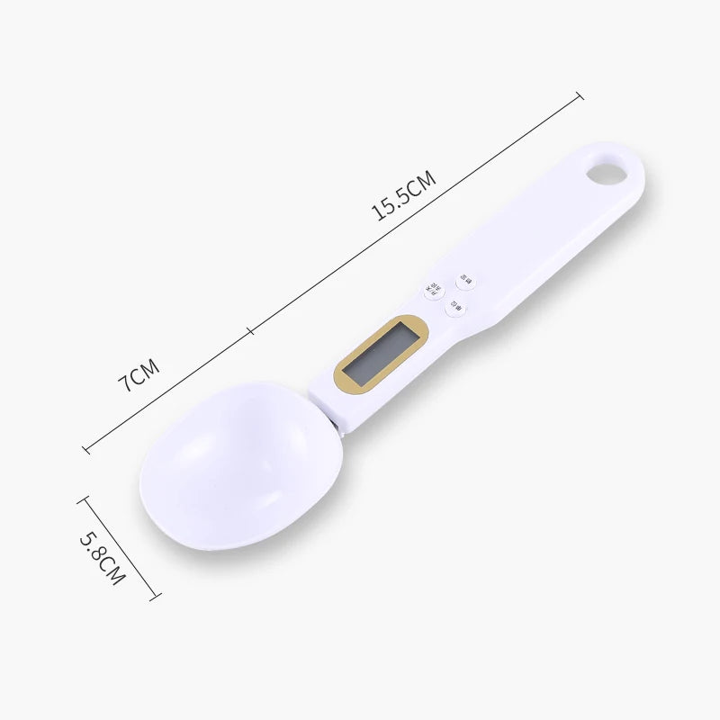 Electronic Kitchen Scale 500g 0.1g LCD Digital Measuring Food Digital Spoon Scale Mini Kitchen Tool