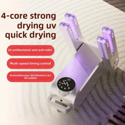 Smart Shoe Dryer | UV Deodorizing, Antibacterial, Multi-speed Timing Contro,l Home Dryer Disinfectant
