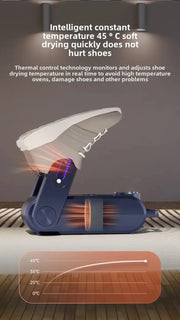 Smart Shoe Dryer | UV Deodorizing, Antibacterial, Multi-speed Timing Contro,l Home Dryer Disinfectant