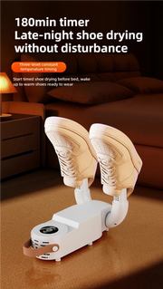 Foldable Shoe Dryer Fast Heating Sterilization Heater Socks Dryer Shoe Hot Air Deodorizing Dehumidifier