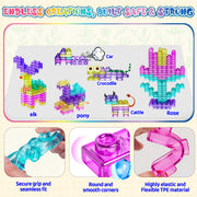 40-Piece Soft Sensory Building Blocks for Kids | Creative STEM Play Set