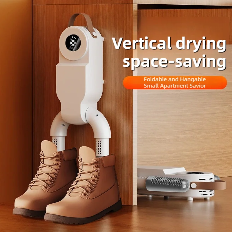 Foldable Shoe Dryer Fast Heating Sterilization Heater Socks Dryer Shoe Hot Air Deodorizing Dehumidifier