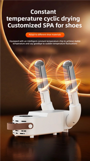 Foldable Shoe Dryer Fast Heating Sterilization Heater Socks Dryer Shoe Hot Air Deodorizing Dehumidifier
