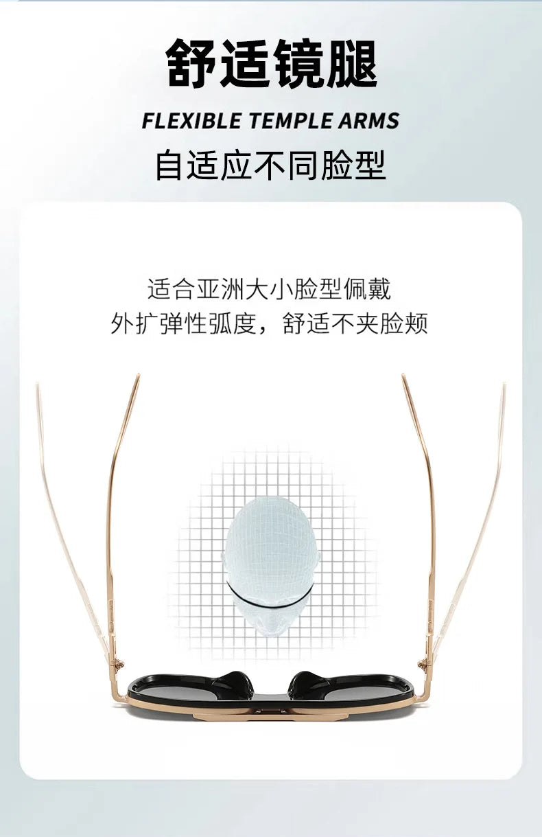 Luxury Steampunk Sunglasses Men Metal Square Pilot Shades UV400 Brand Dseigner Retro Popular