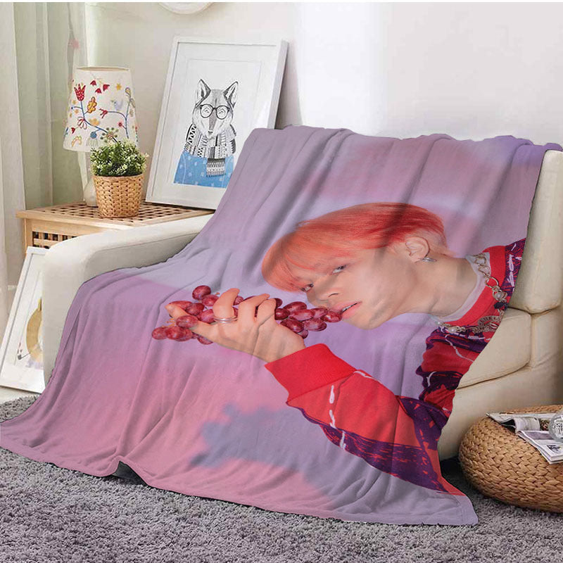 Bts Autumn and Winter Warm Blanket