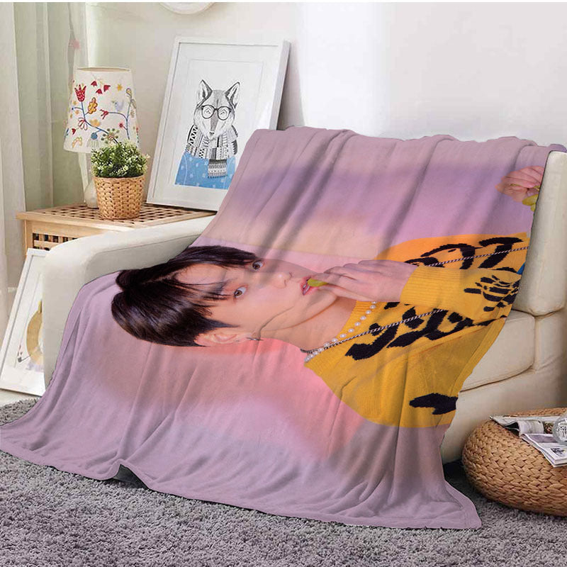 Bts Autumn and Winter Warm Blanket