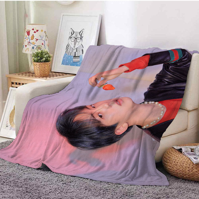 Bts Autumn and Winter Warm Blanket